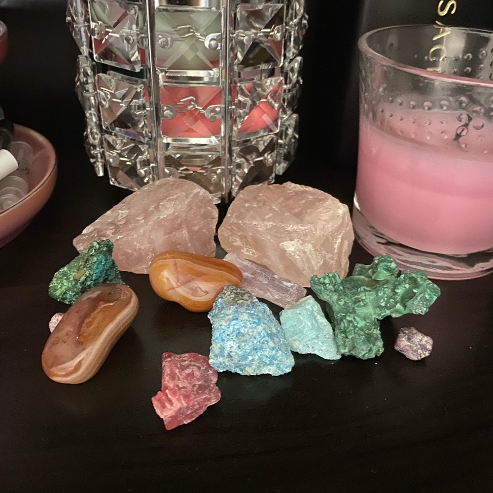 Real crystals.